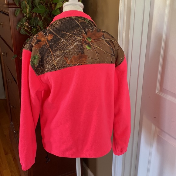 Trail Crest girl’s camo fleece jacket - Picture 6 of 8